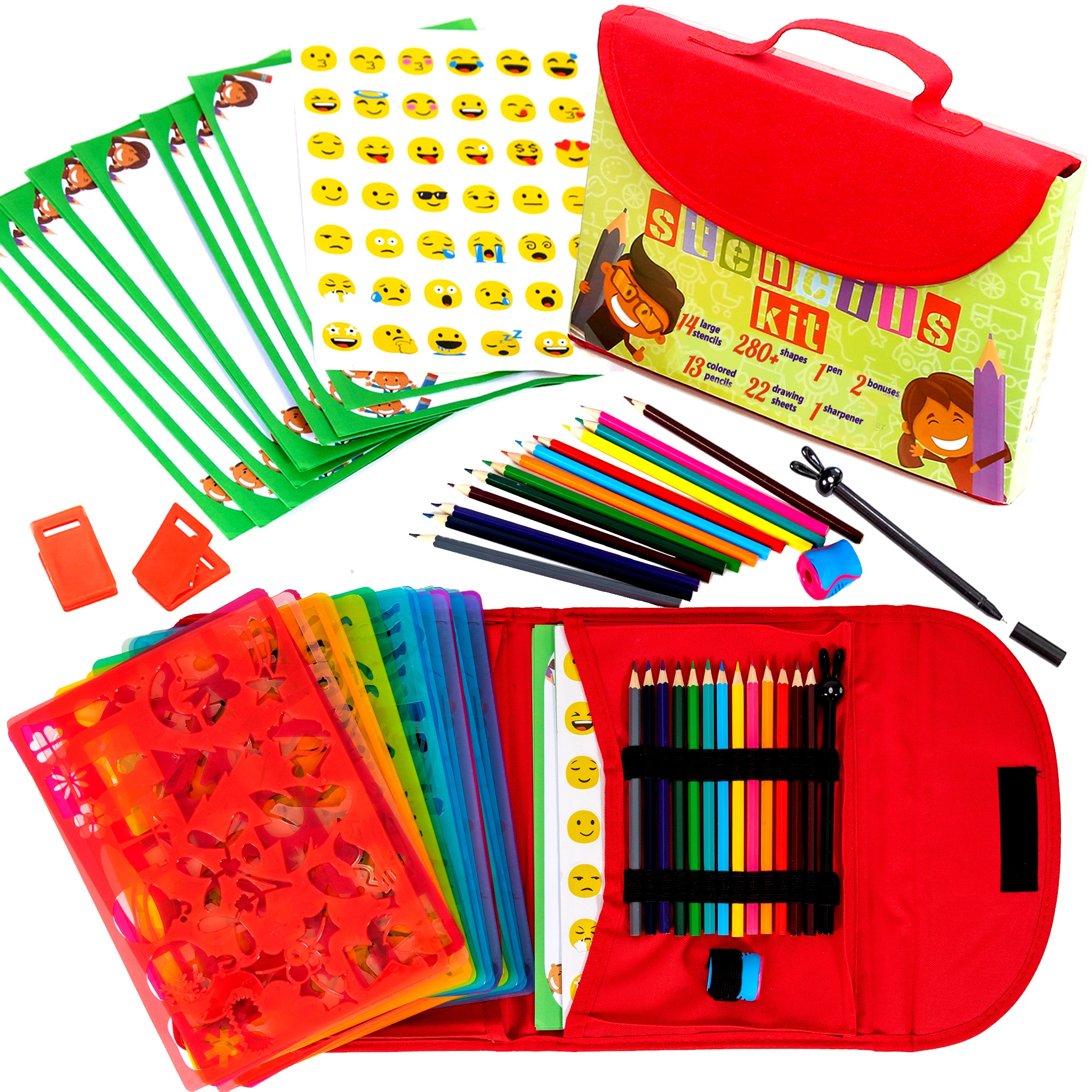 Childrens shop stencil sets