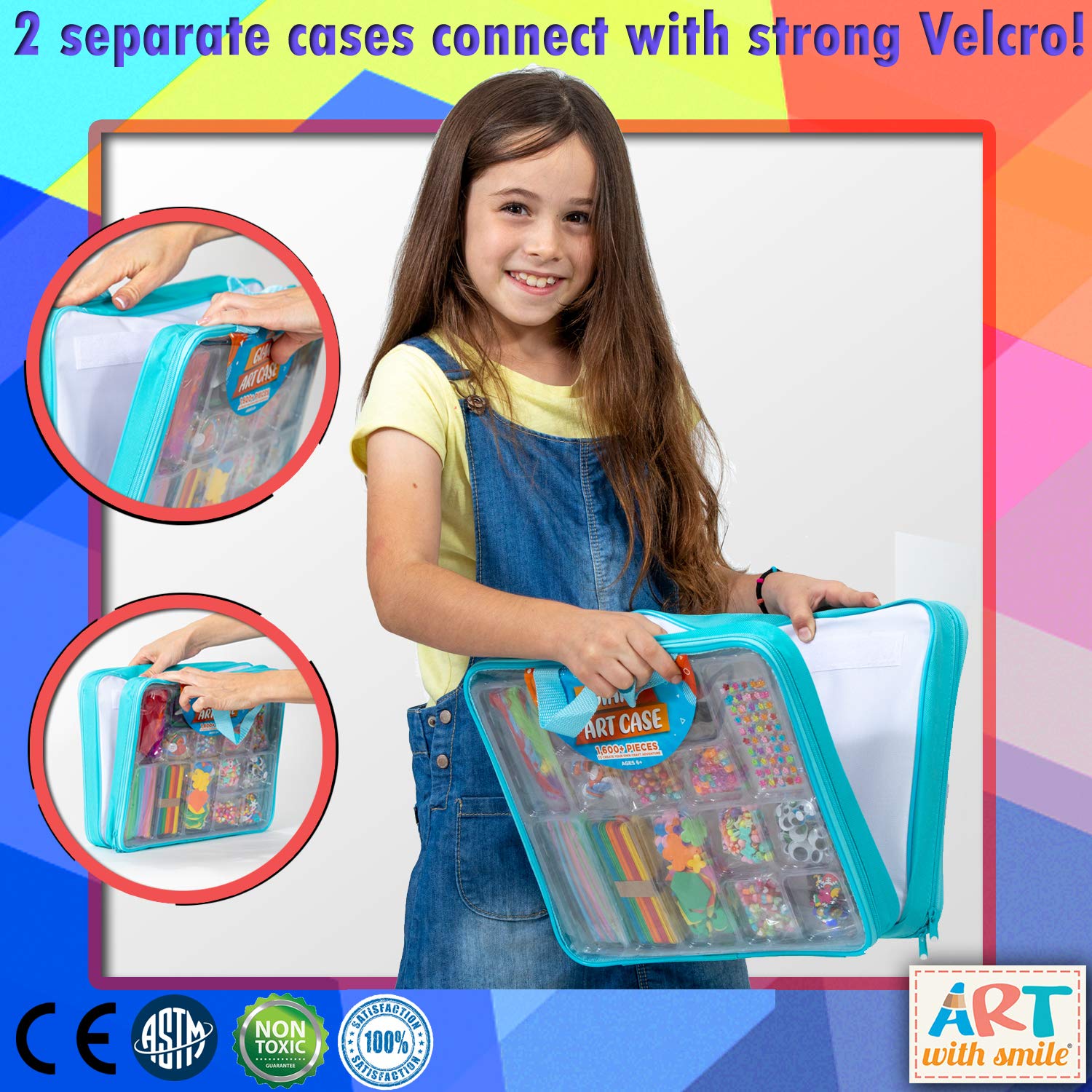 Giant Art Case Set - Art with Smile